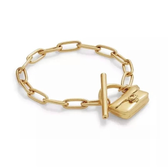 NWT Coach Tabby Handbag Charm Paperclip “BRACELET “ - Picture 3 of 7